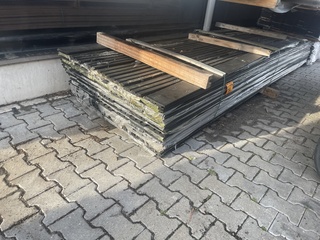 Ca. 135x Douglas Design- Triple- Deens profiel Zwart Gecoat, 22x142mm,